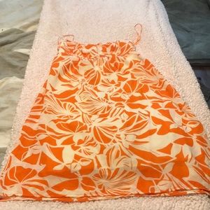 Summery strapless perfect condition lined dress!